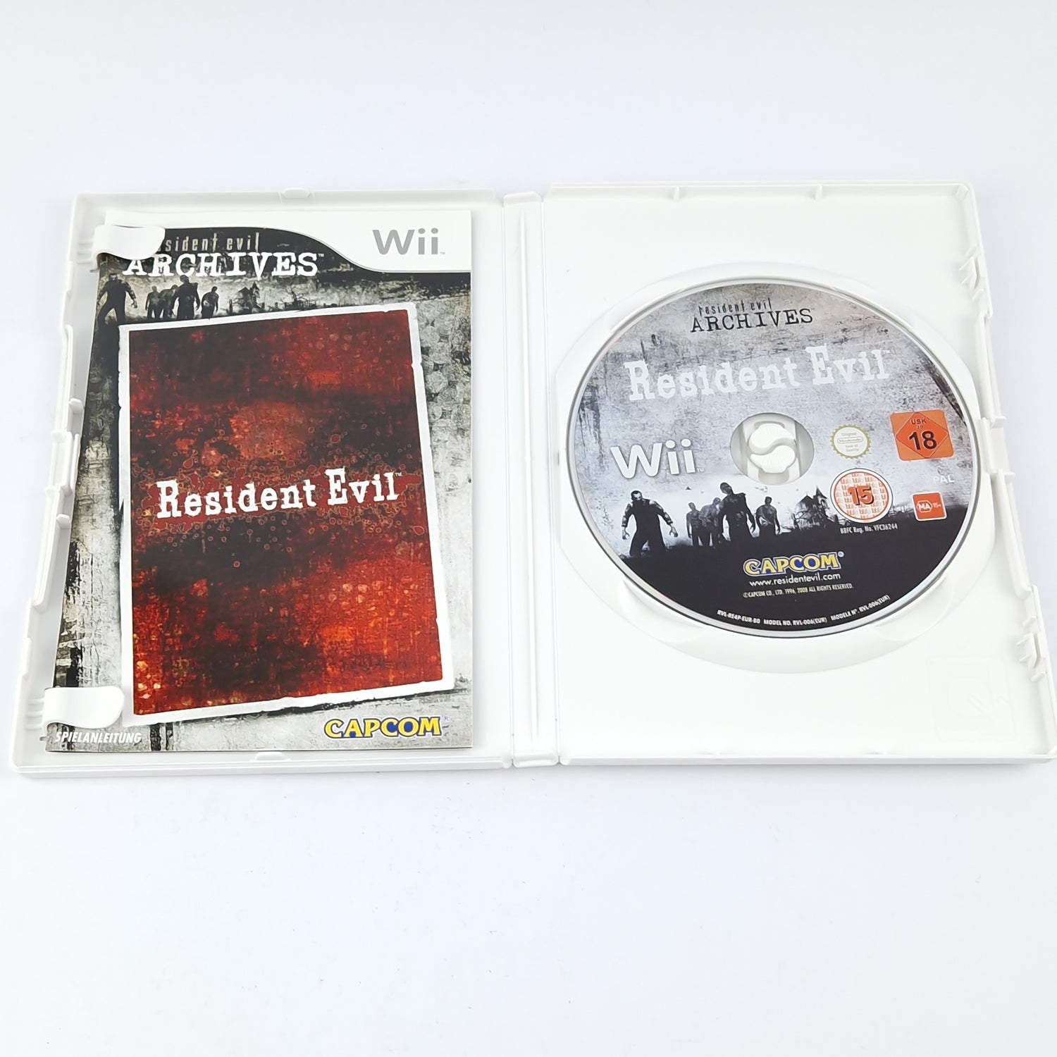 Nintendo Wii game: Resident Evil Archives - OVP instructions CD Pal USK18