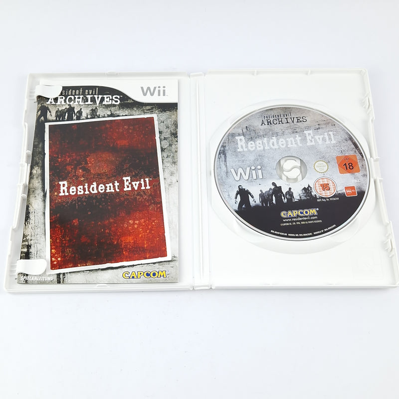 Nintendo Wii game: Resident Evil Archives - OVP instructions CD Pal USK18