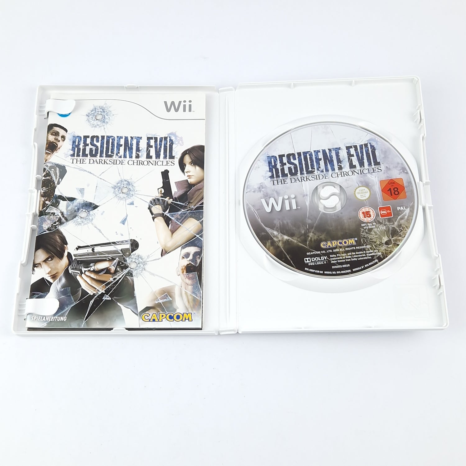 Nintendo Wii Spiel : Resident Evil The Darkside Chronicles - OVP USK18