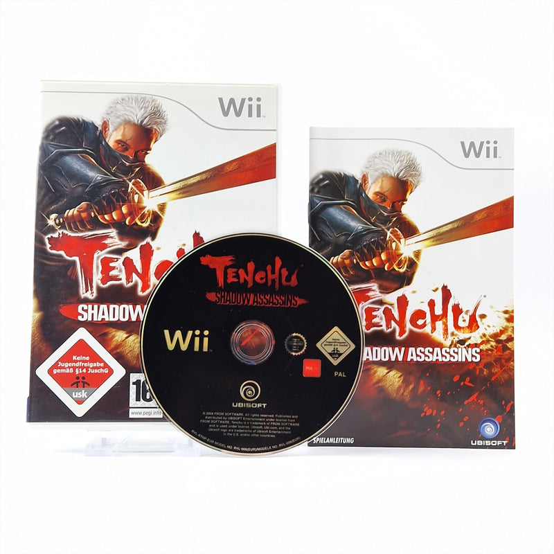 Nintendo Wii Spiel : Tenchu Shadow Assassins - OVP Anleitung CD USK18