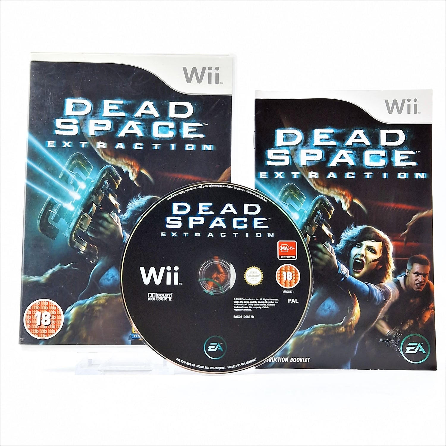 Nintendo Wii game: Dead Space Extraction - OVP instructions CD USK18