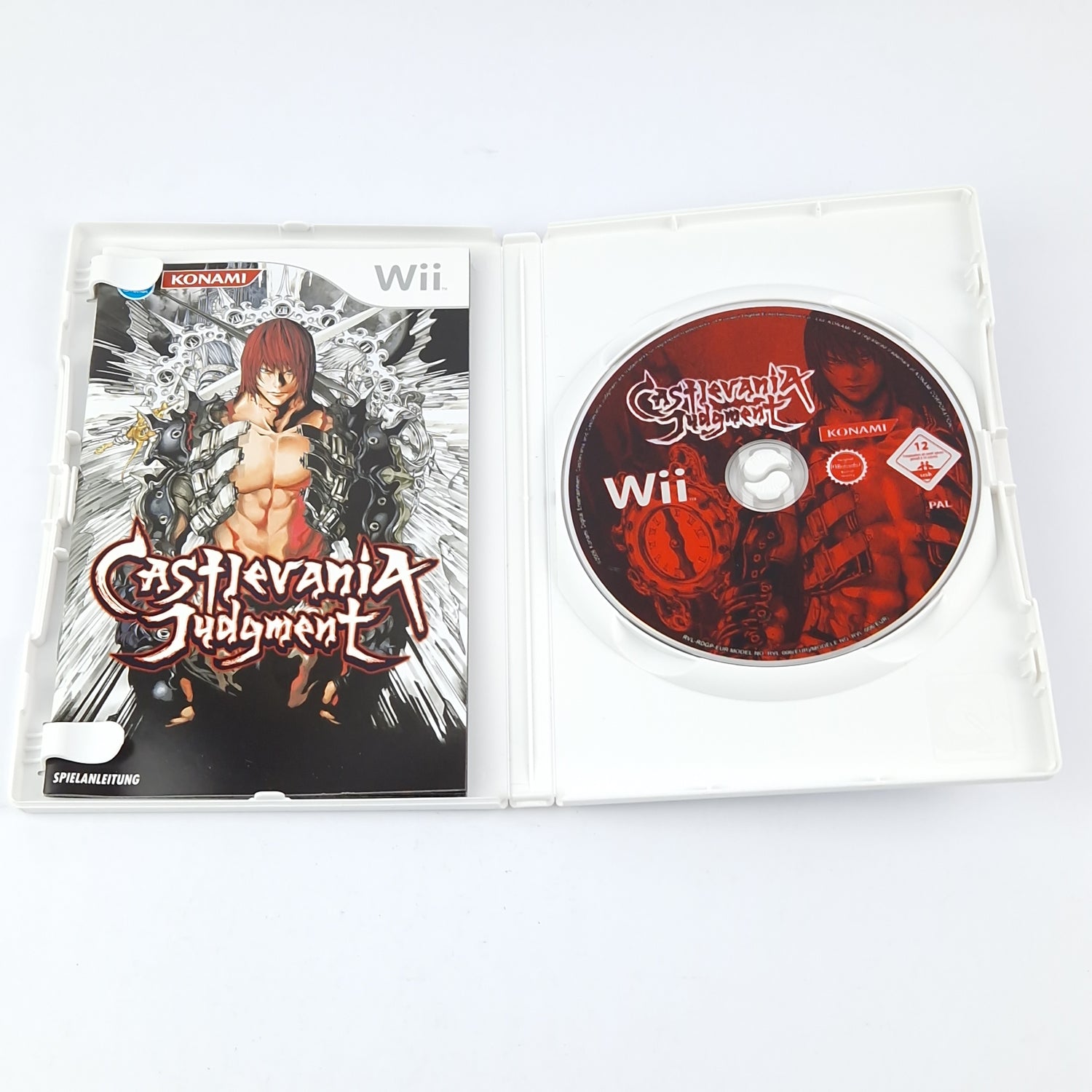 Nintendo Wii Spiel : Castlevania Judgment - OVP Anleitung CD Pal Disk