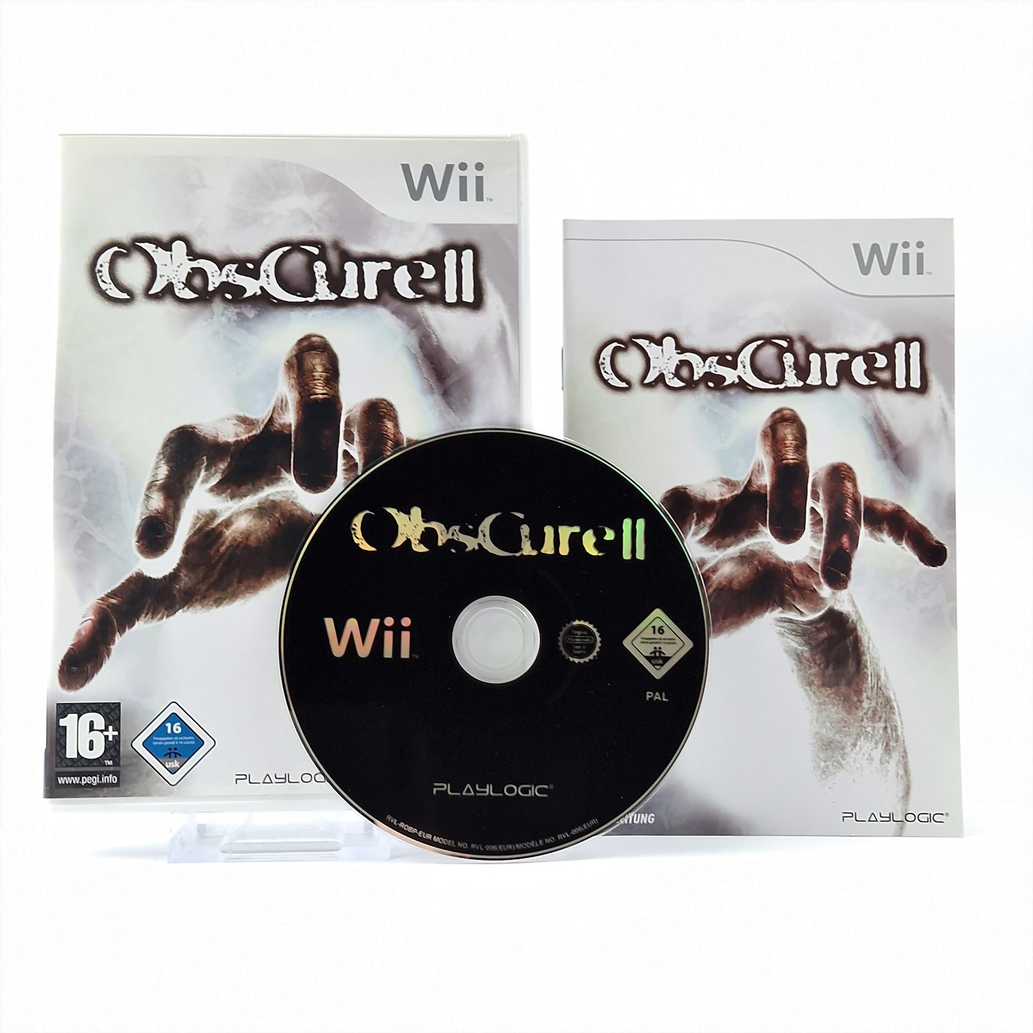 Nintendo Wii Game: Obscure II 2 - OVP Instructions CD Pal Disk