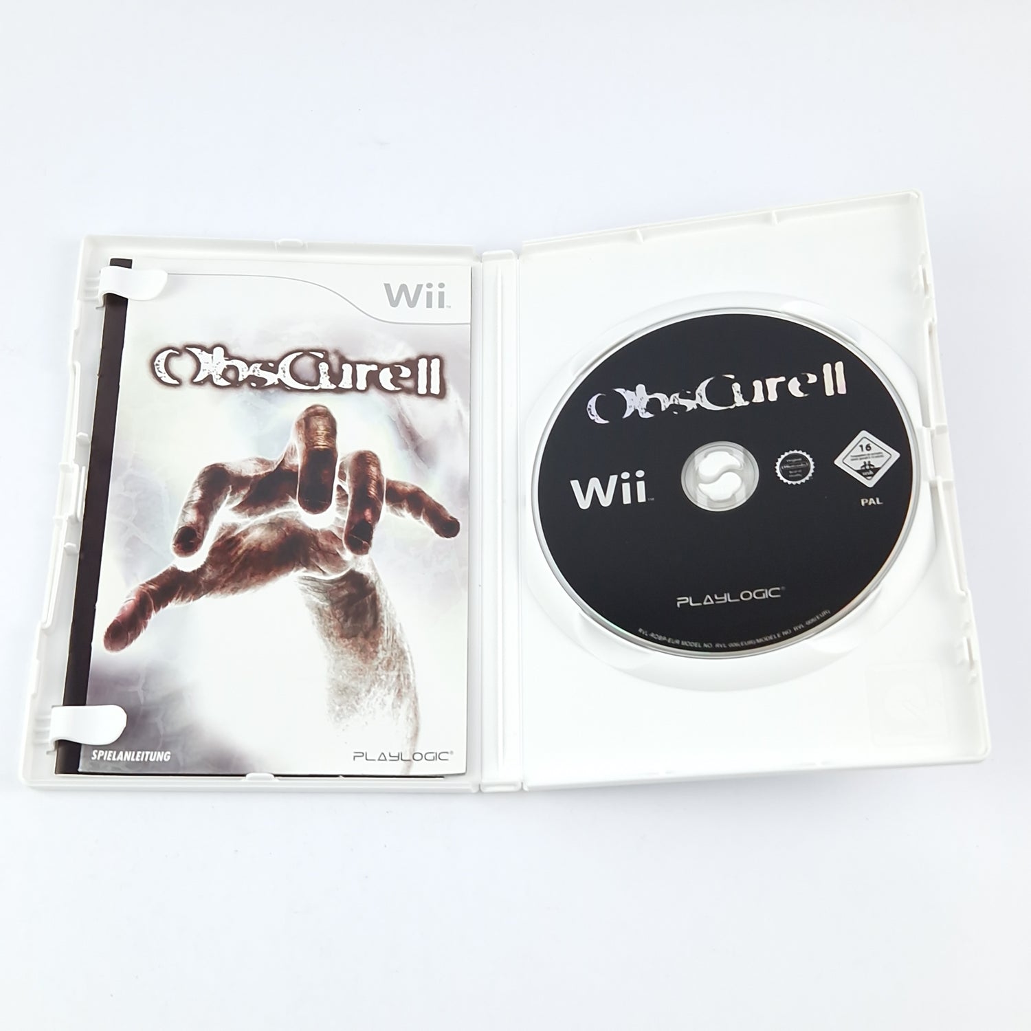 Nintendo Wii Game: Obscure II 2 - OVP Instructions CD Pal Disk