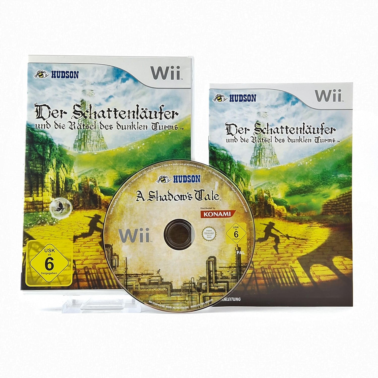 Nintendo Wii Spiel : Der Schattenläufer und die Rätsel des dunklen Turms - OVP