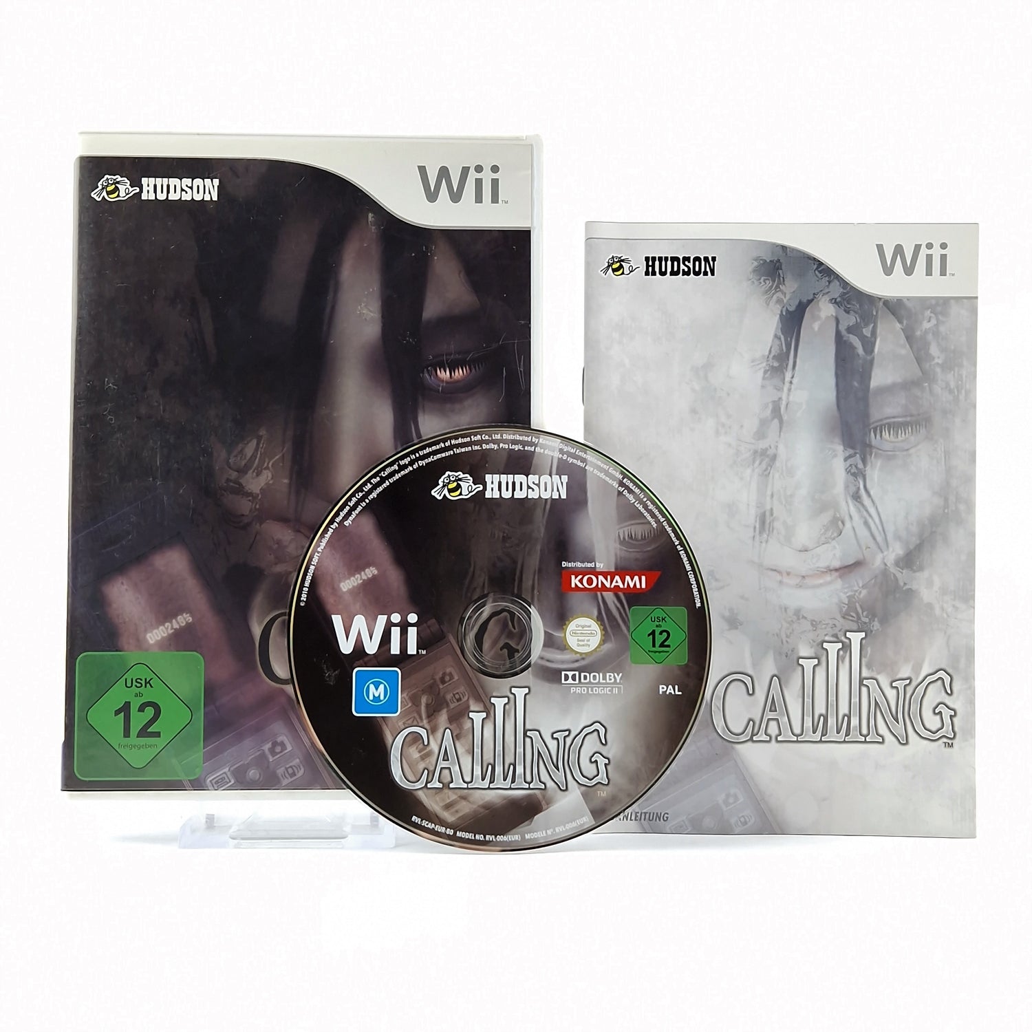 Nintendo Wii Spiel : Calling von Hudson - OVP Anleitung CD Pal Disk