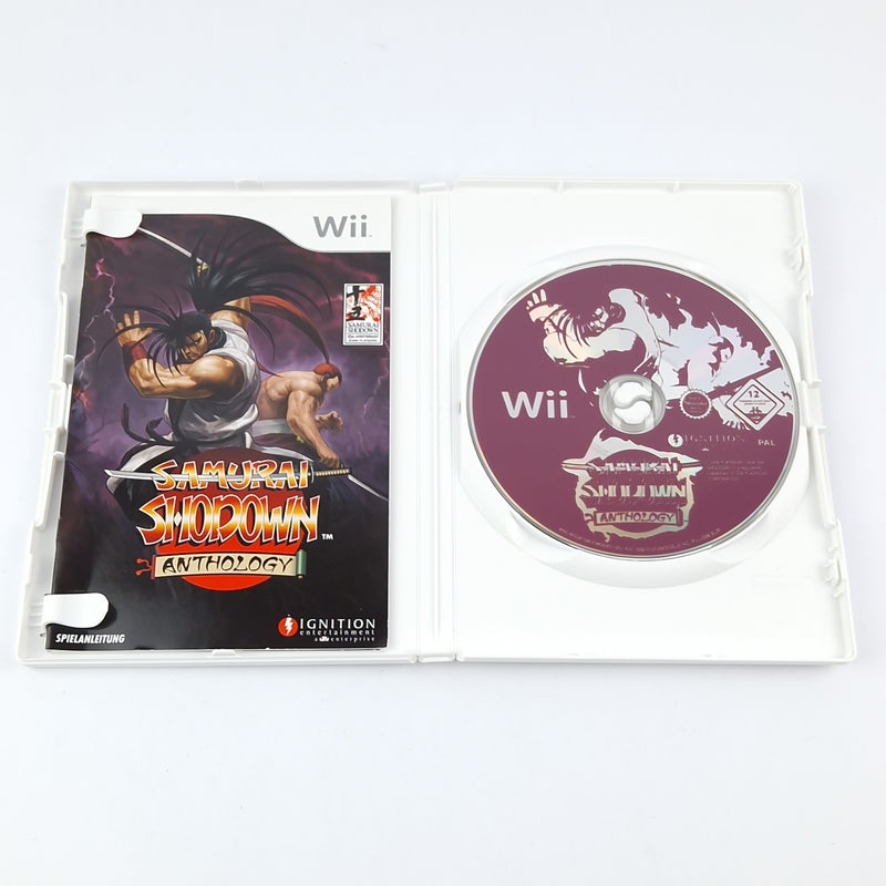 Nintendo Wii Spiel : Samurai Shodown Anthology - OVP Anleitung CD Pal