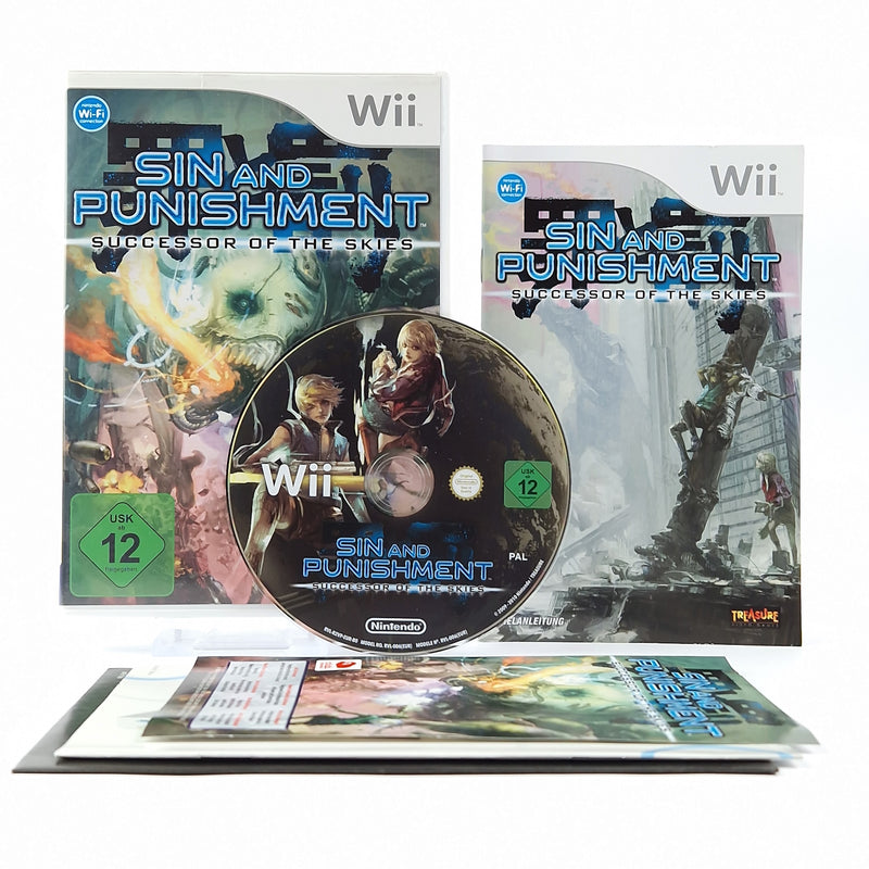 Nintendo Wii Spiel : Sin and Punishment Successor of The Skies - OVP Pal