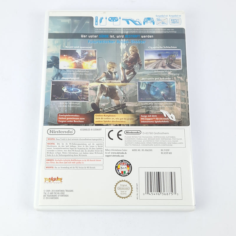 Nintendo Wii Spiel : Sin and Punishment Successor of The Skies - OVP Pal