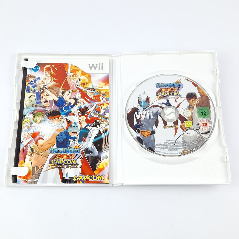 Nintendo Wii Spiel : Tatsunoko VS Capcom Ultimate All-Stars - OVP Anleitung CD