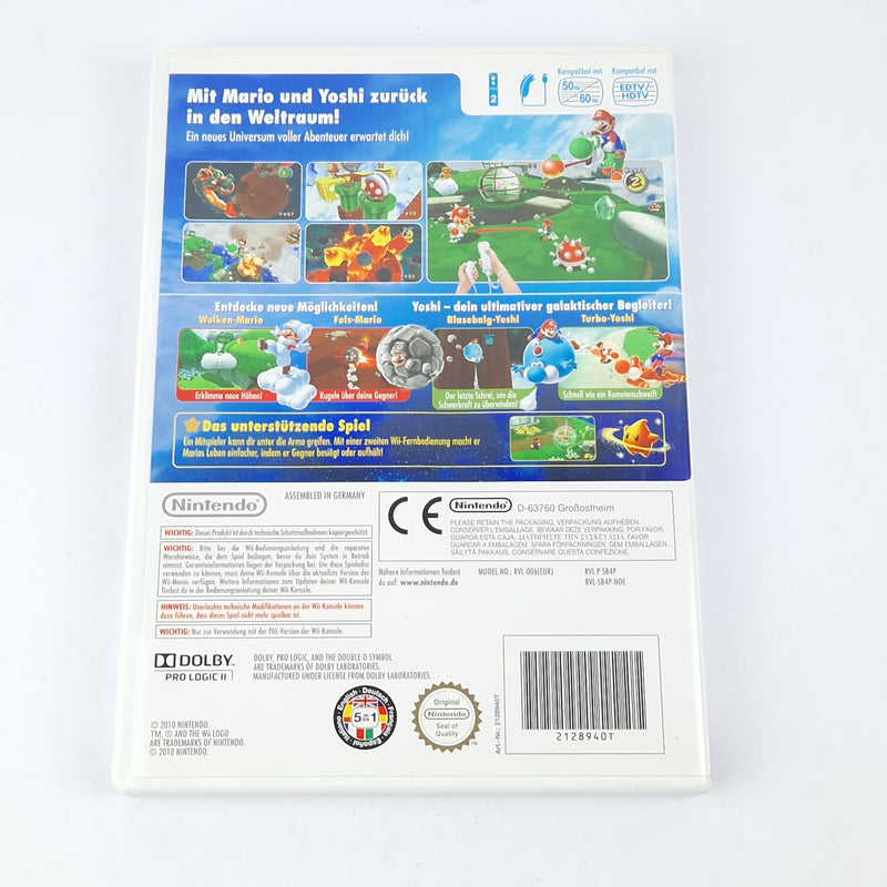 Nintendo Wii Game: Super Mario Galaxy 2 - OVP Instructions CD Pal