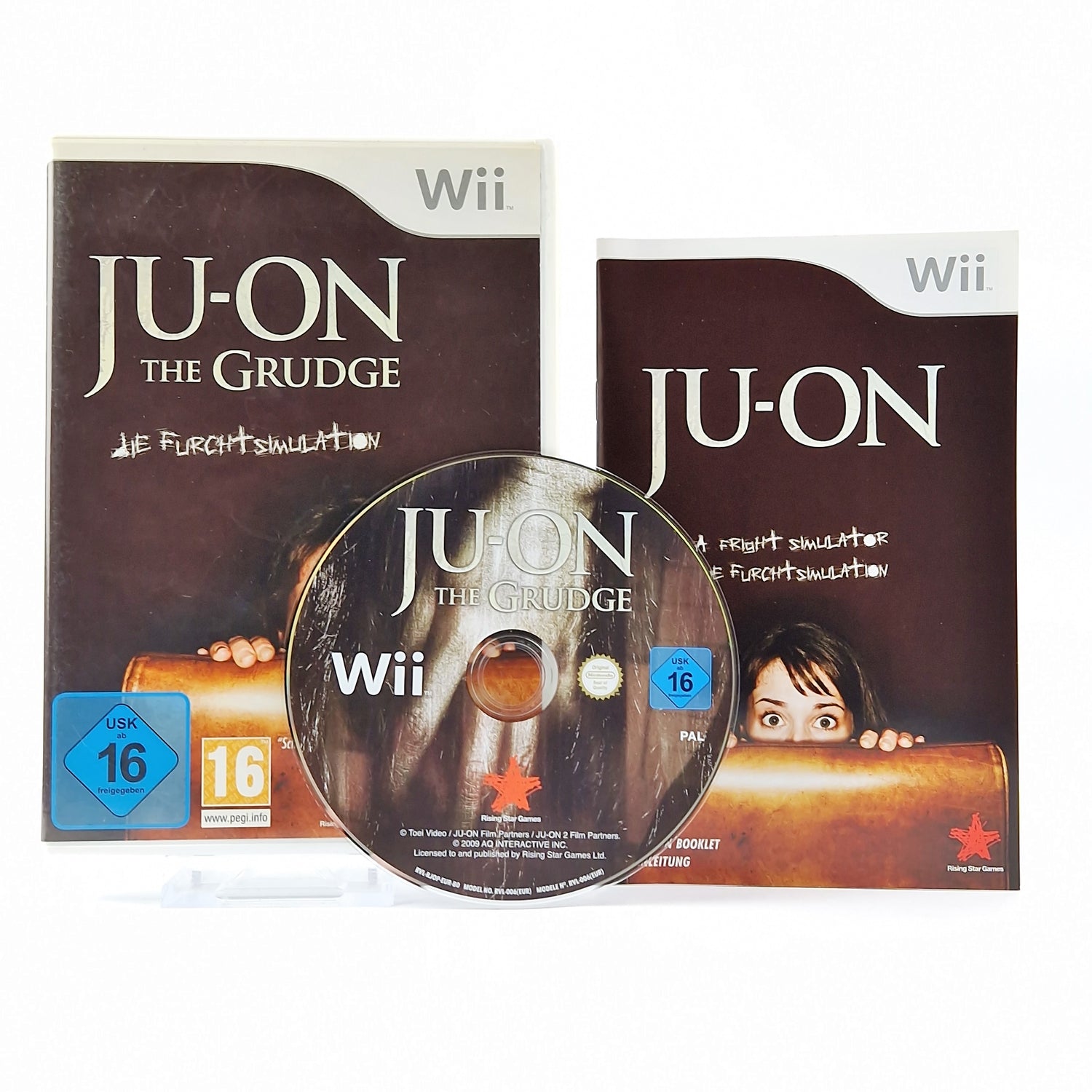 Nintendo Wii Game: JU-ON The Grudge The Fear Simulation - OVP Instructions CD