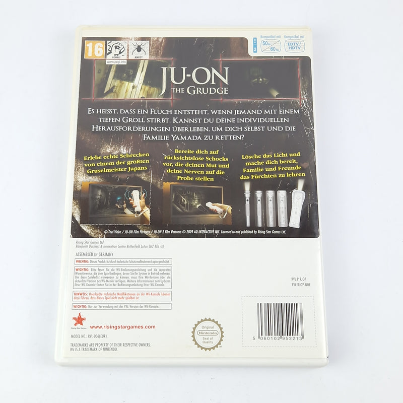 Nintendo Wii Game: JU-ON The Grudge The Fear Simulation - OVP Instructions CD