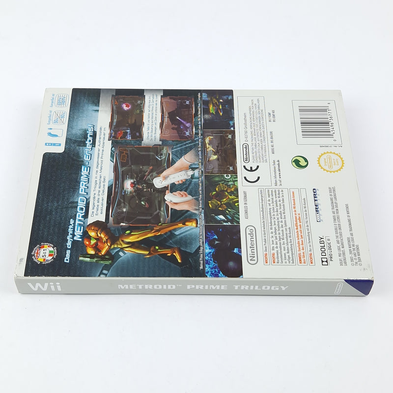 Nintendo Wii Game: Metroid Prime Trilogy Collector's Edition - OVP Instructions CD Pal