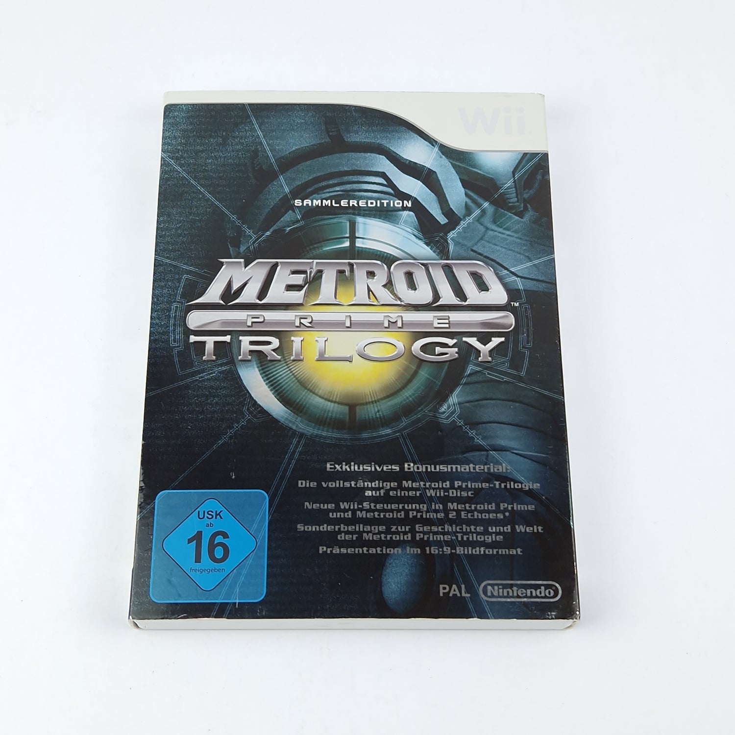 Nintendo Wii Game: Metroid Prime Trilogy Collector's Edition - OVP Instructions CD Pal