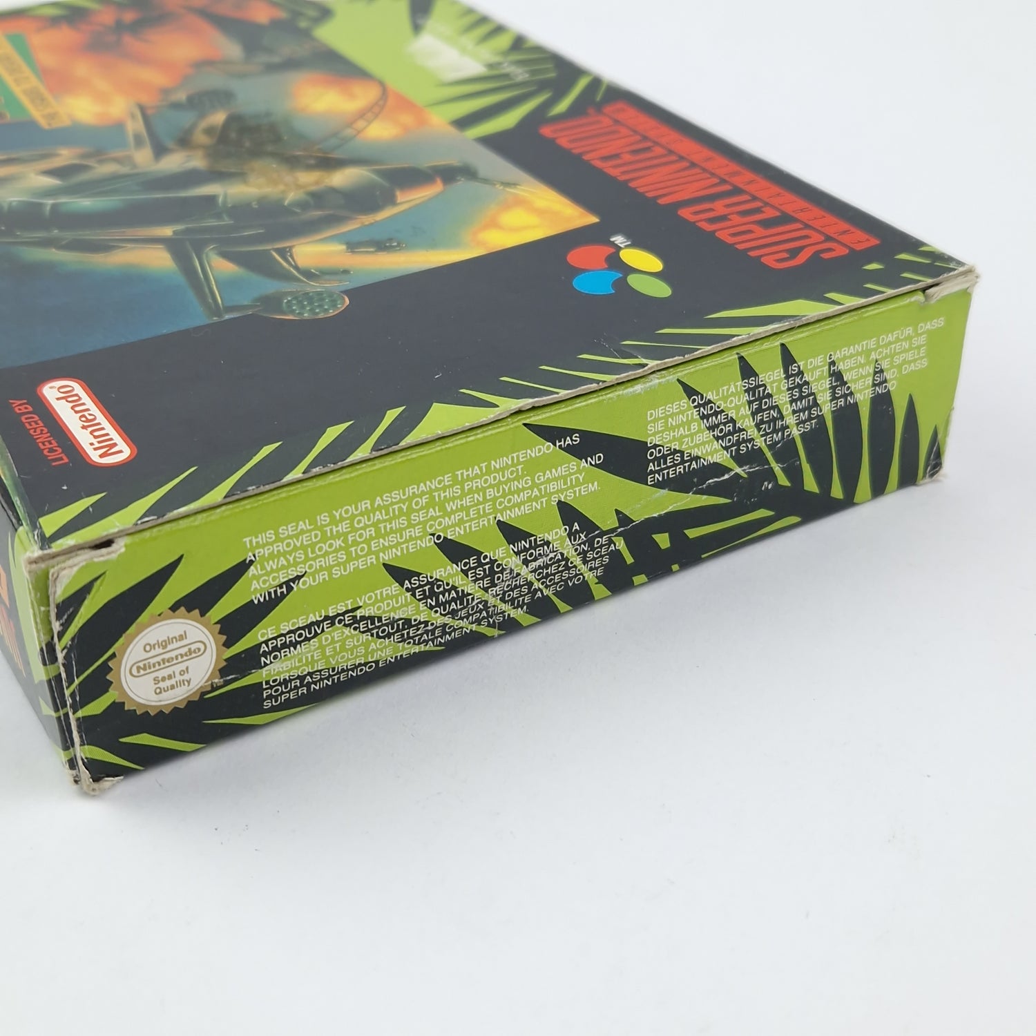 Super Nintendo Spiel : Jungle Strike The Sequel to Desert Strike - SNES OVP PAL