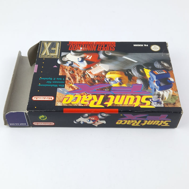 Super Nintendo Game: Stunt Race FX - OVP Instructions Module | SNES Pal Game