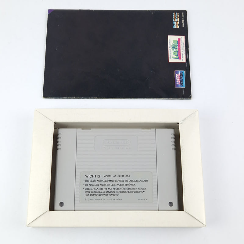 Super Nintendo Game: Shadowrun - OVP Instructions Module | SNES Pal Game