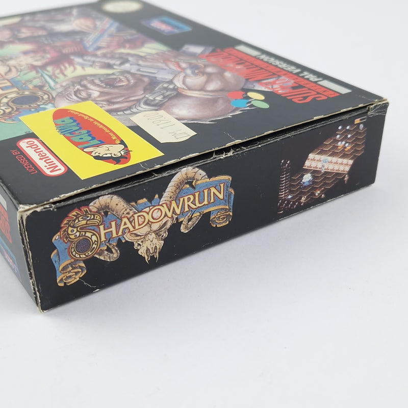 Super Nintendo Game: Shadowrun - OVP Instructions Module | SNES Pal Game