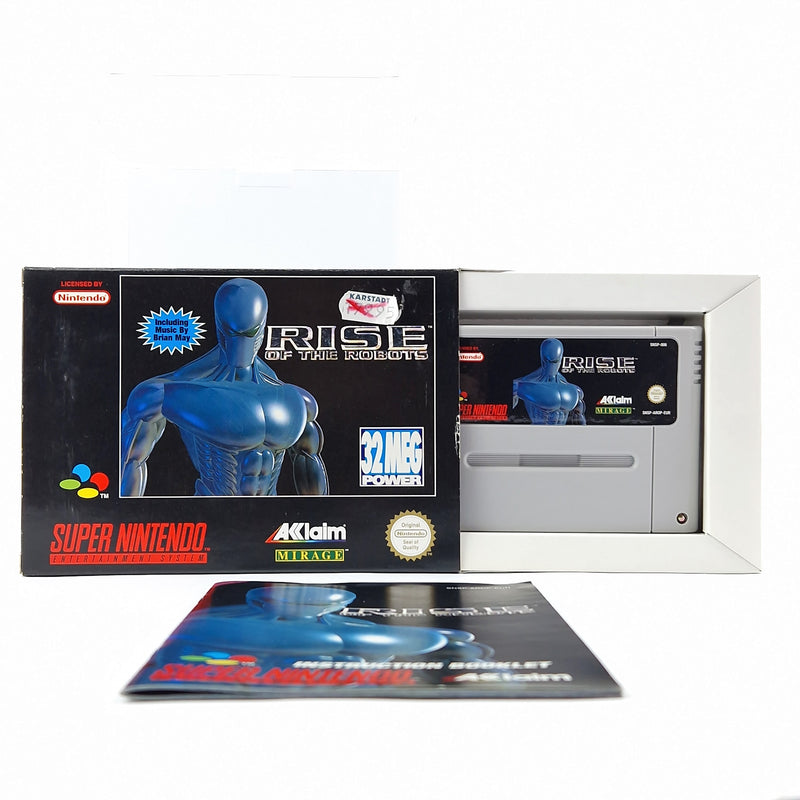 Super Nintendo game: Rise of the Robots - OVP instructions module | SNES Pal Game