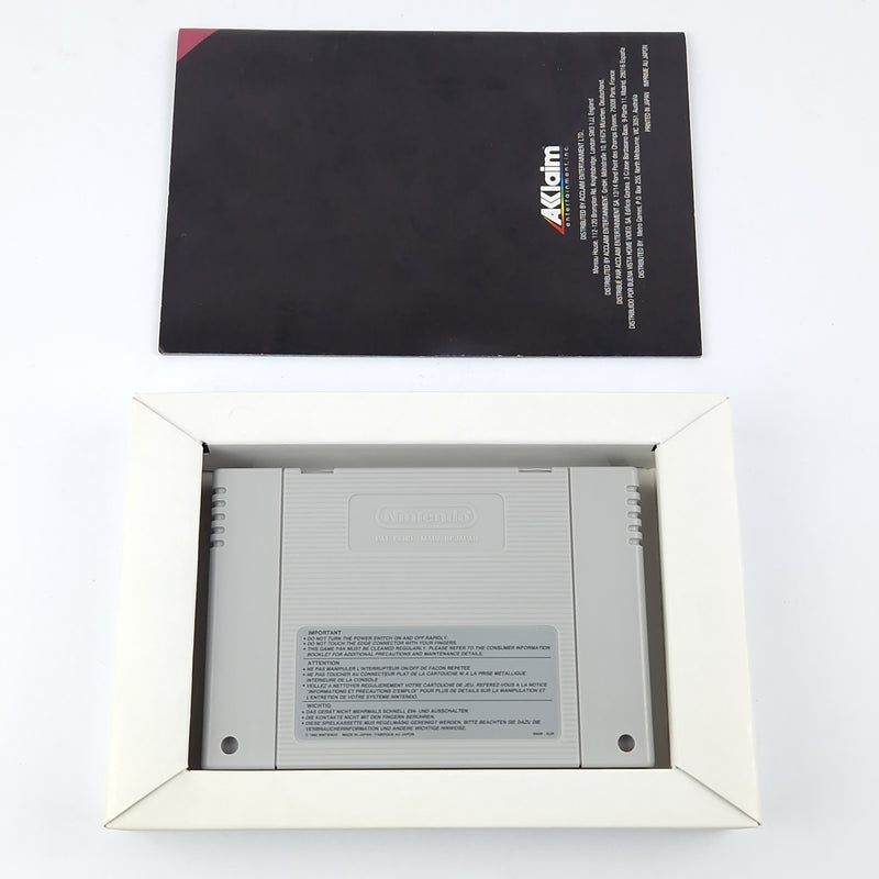 Super Nintendo game: Rise of the Robots - OVP instructions module | SNES Pal Game