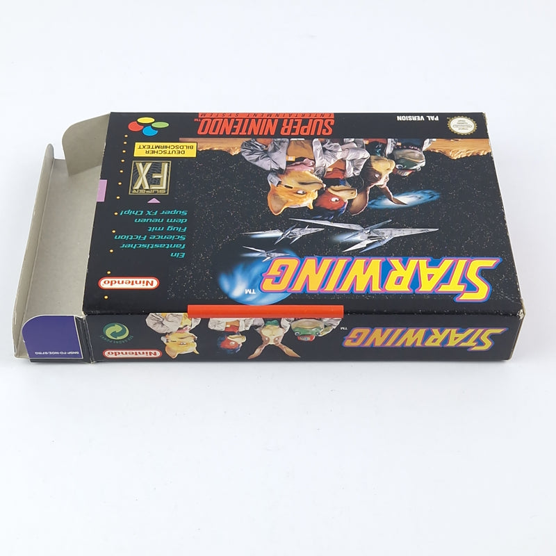 Super Nintendo game: Starwing - original packaging instructions module | SNES Pal Game
