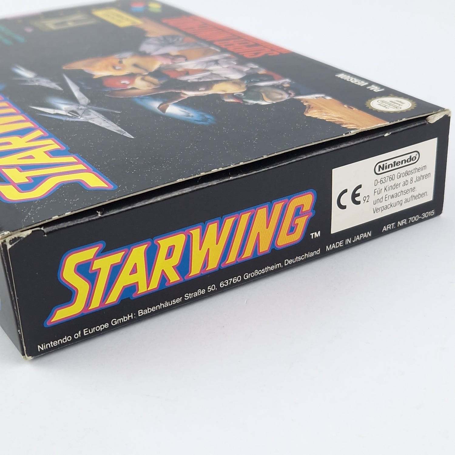 Super Nintendo game: Starwing - original packaging instructions module | SNES Pal Game