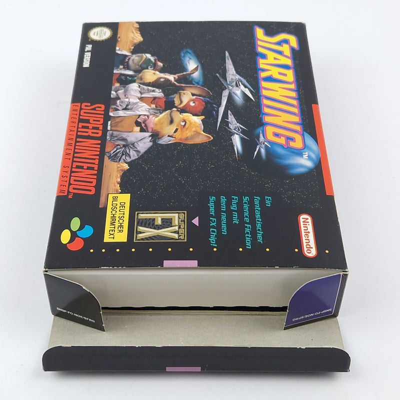 Super Nintendo game: Starwing - original packaging instructions module | SNES Pal Game