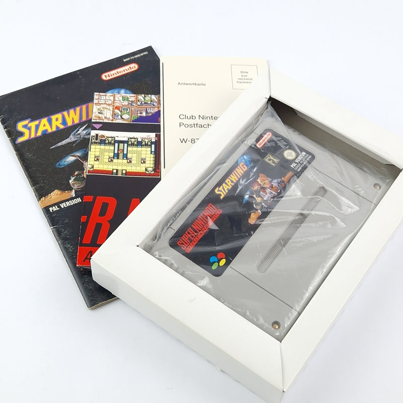 Super Nintendo game: Starwing - original packaging instructions module | SNES Pal Game