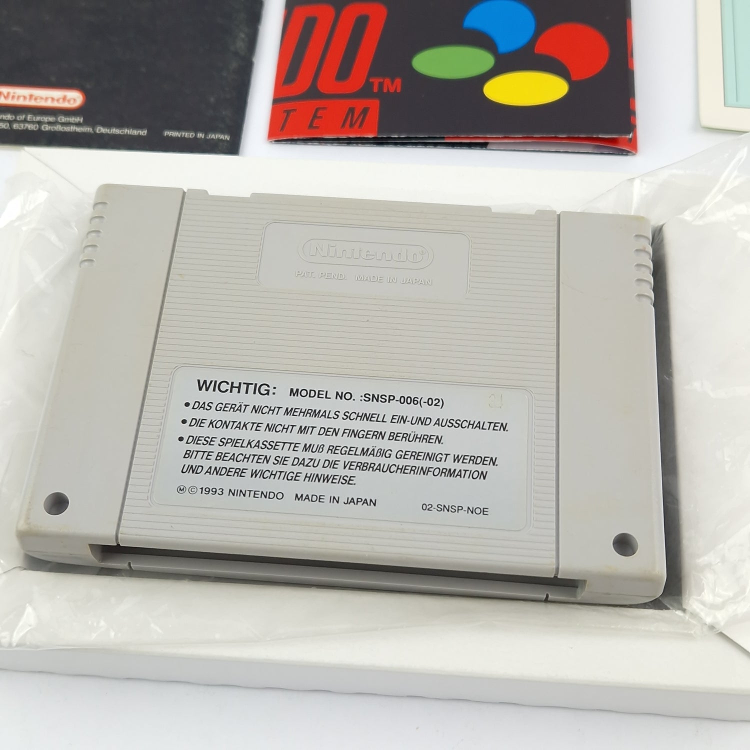 Super Nintendo game: Starwing - original packaging instructions module | SNES Pal Game