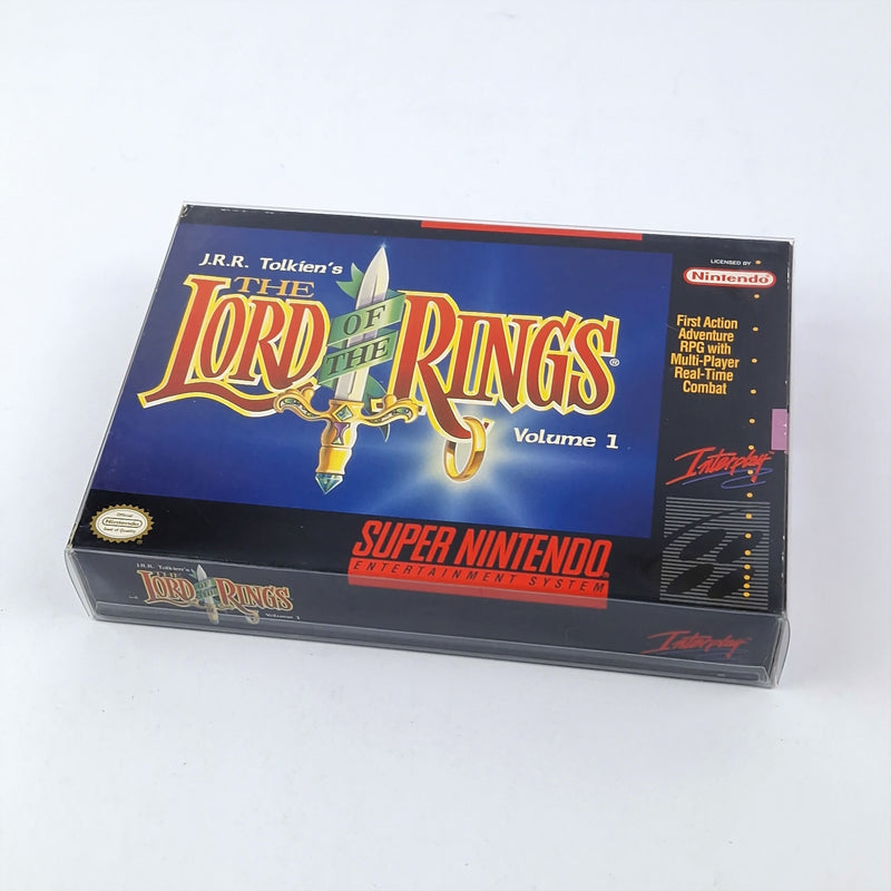 Super Nintendo Spiel : The Lord of The Rings Volume 1 - OVP NTSC-U/C USA SNES