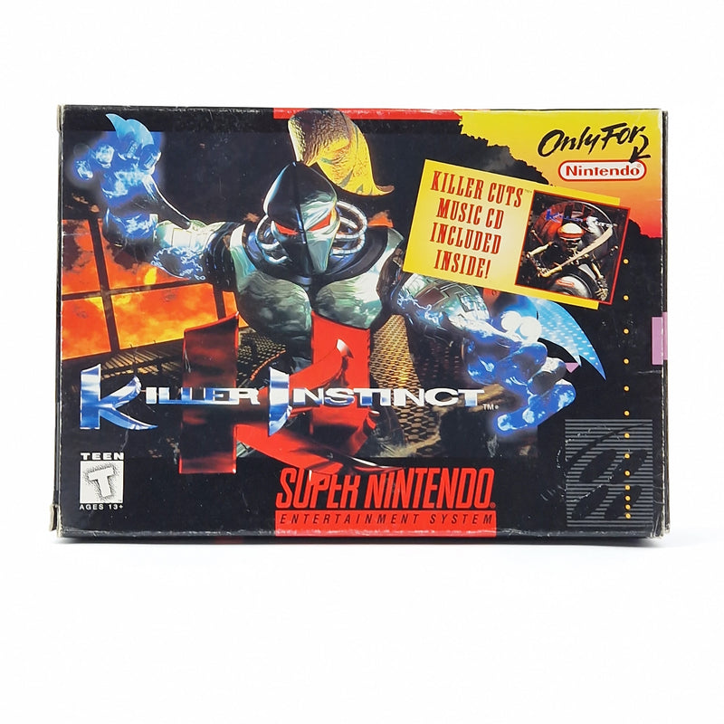 Super Nintendo Spiel : Killer Instinct - OVP NTSC-U/C USA SNES
