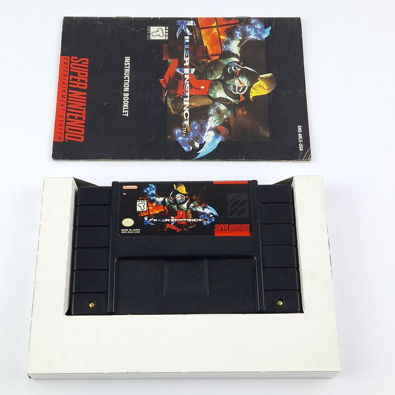 Super Nintendo Spiel : Killer Instinct - OVP NTSC-U/C USA SNES