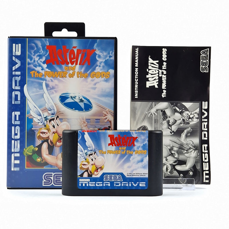 Sega Mega Drive game: Asterix and The Power of the Gods - OVP instructions module