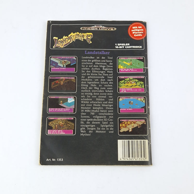Sega Mega Drive Players Guide zu Landstalker - Mini Guide Lösungsbuch