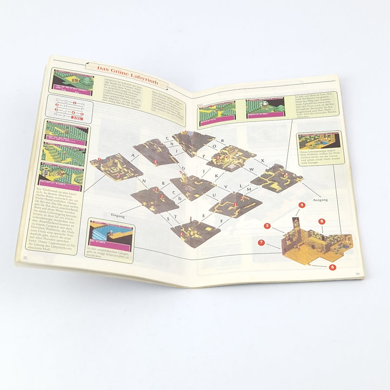 Sega Mega Drive Players Guide zu Landstalker - Mini Guide Lösungsbuch