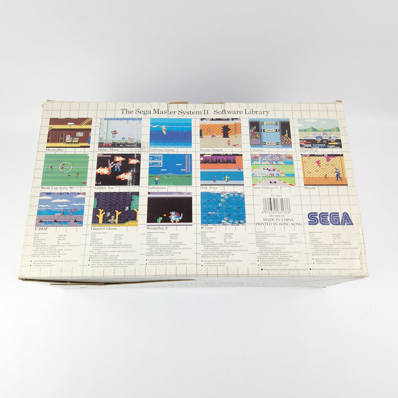 Sega Master System II Konsole : Alex Kidd Bundle - OVP PAL Console MS