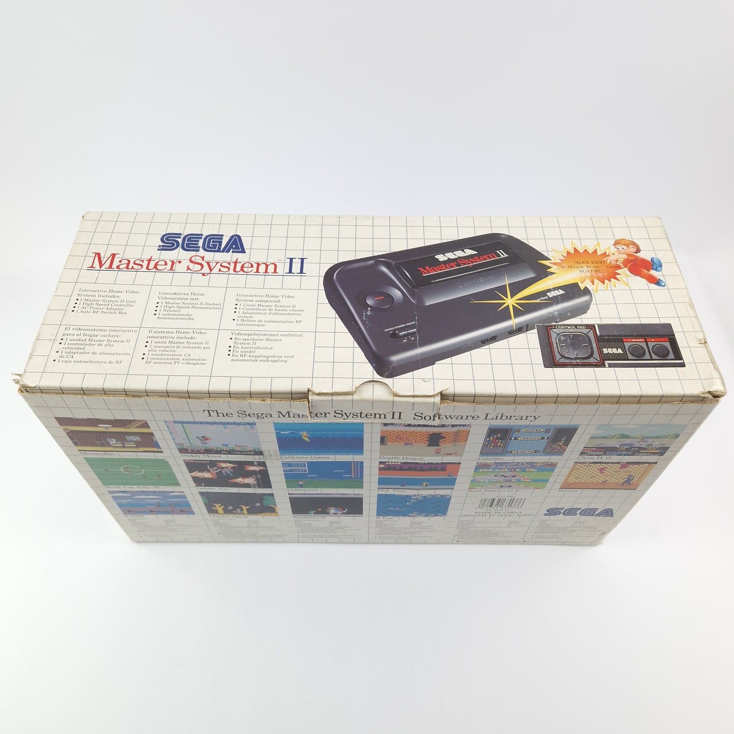 Sega Master System II Konsole : Alex Kidd Bundle - OVP PAL Console MS