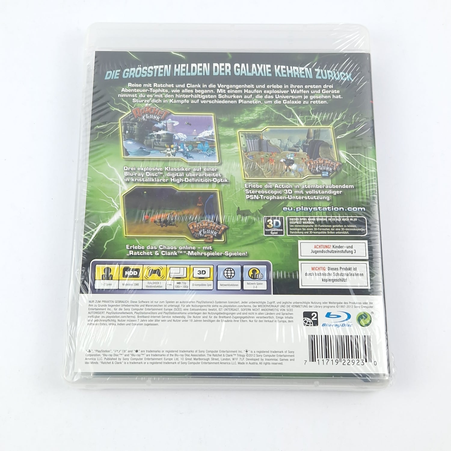 Playstation 3 Spiel : The Ratchet & Clank Trilogy - Sony PS3 - NEU RESEALED