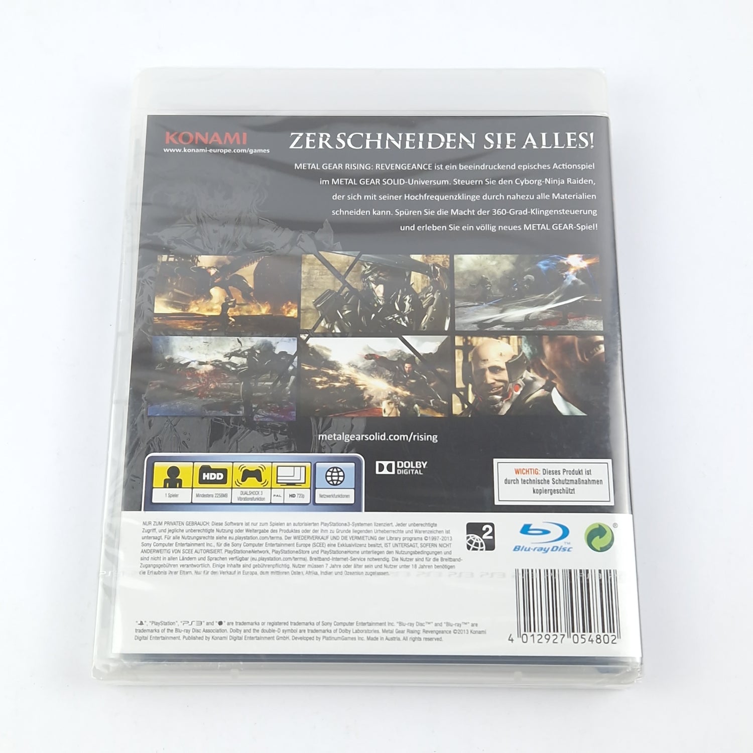 Playstation 3 Spiel : Metal Gear Rising Revengeance - Sony PS3 - NEU SEALED