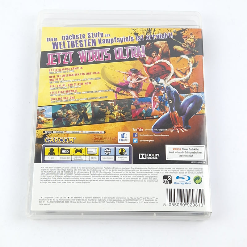 Playstation 3 game: Ultra Street Fighter IV 4 Capcom - OVP SONY PS3