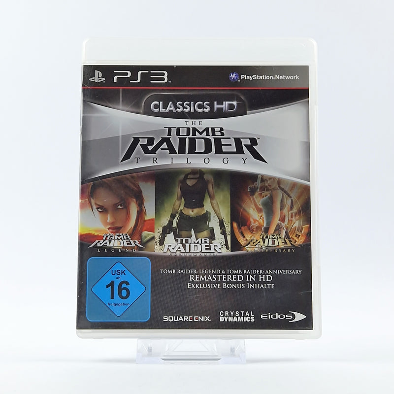 Playstation 3 game: The Tomb Raider Trilogy CLASSIC HD - OVP SONY PS3