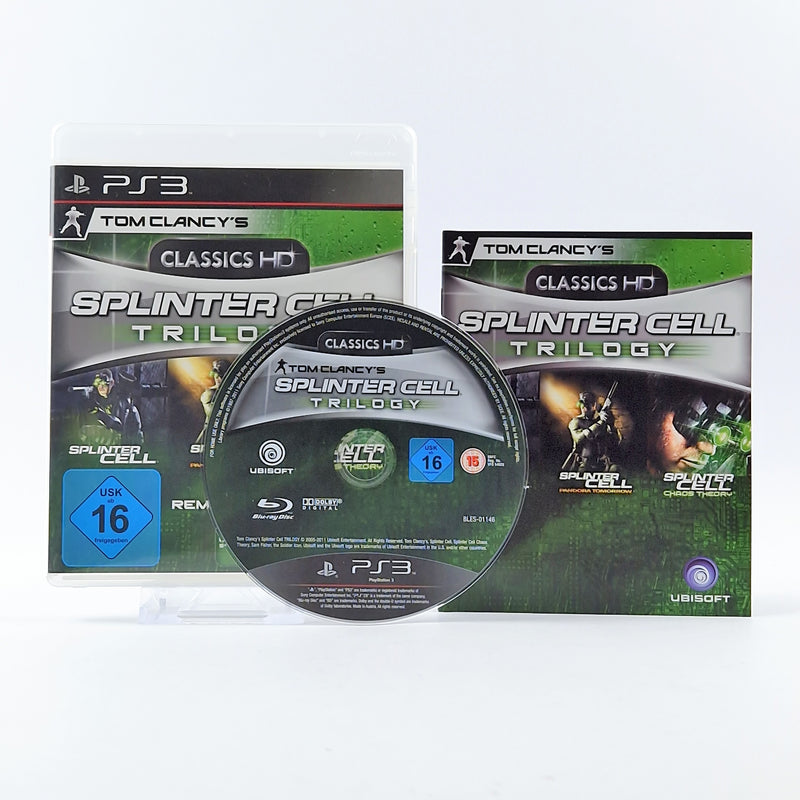 Playstation 3 game: Splinter Cell Trilogy - OVP SONY PS3