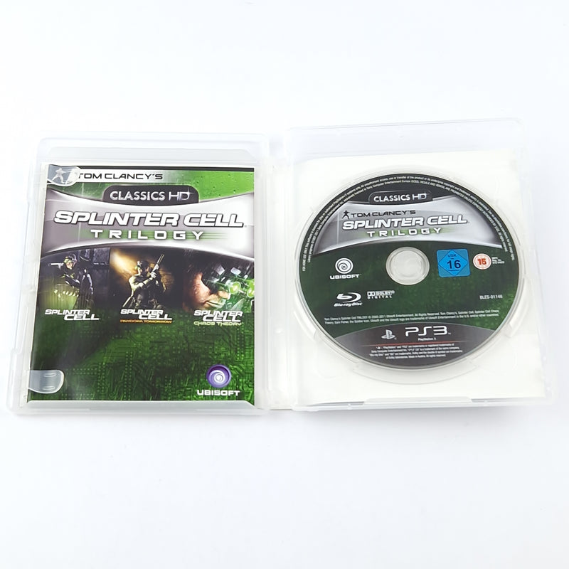 Playstation 3 game: Splinter Cell Trilogy - OVP SONY PS3