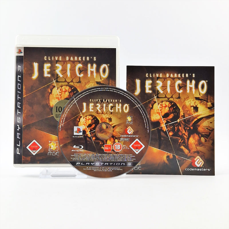 Playstation 3 game: Jericho - OVP instructions CD - SONY PS3 USK18