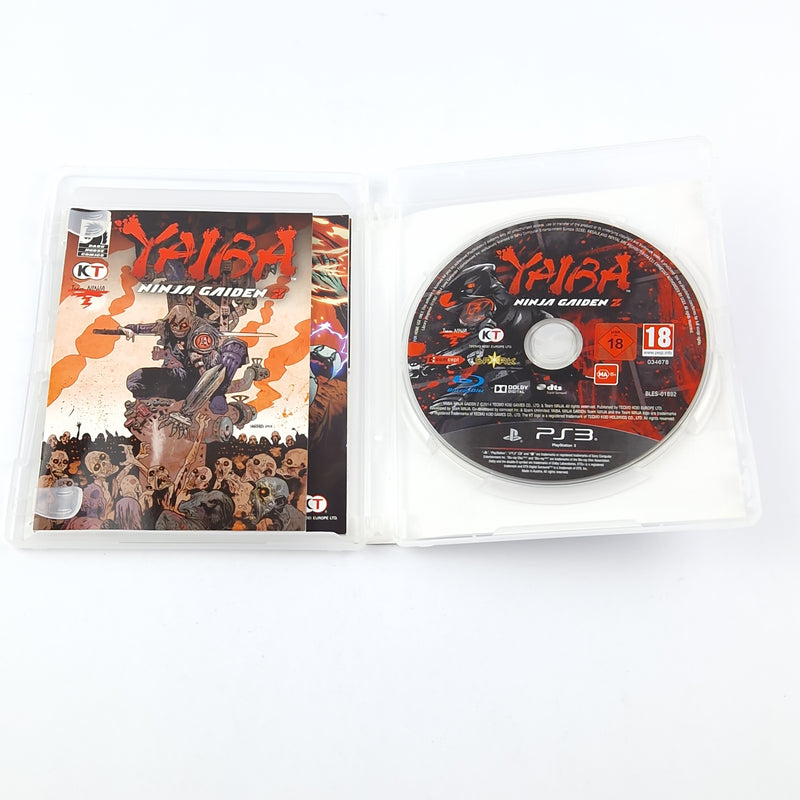 Playstation 3 game: Yaiba Ninja Gaiden Z - OVP instructions CD - SONY PS3 USK18