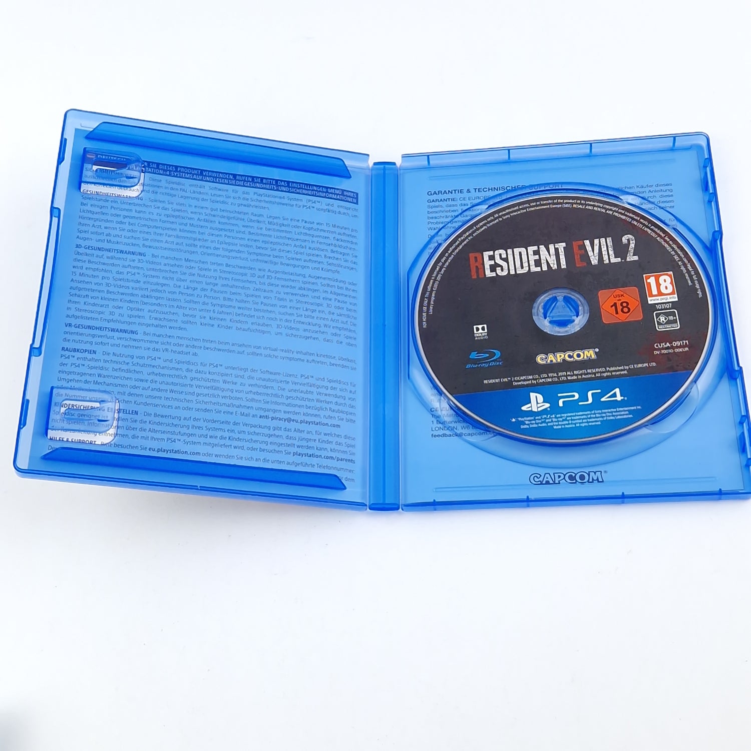 Playstation 4 Spiel : Resident Evil 2 - OVP SONY PS4 USK18