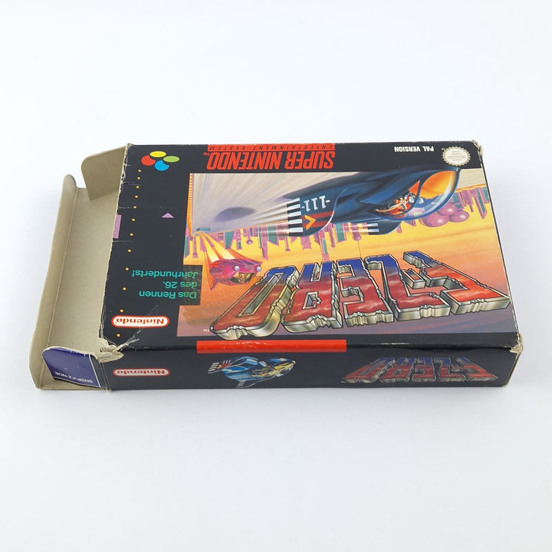 Super Nintendo Spiel :  F-Zero - OVP Anleitung Modul | Snes Pal Game