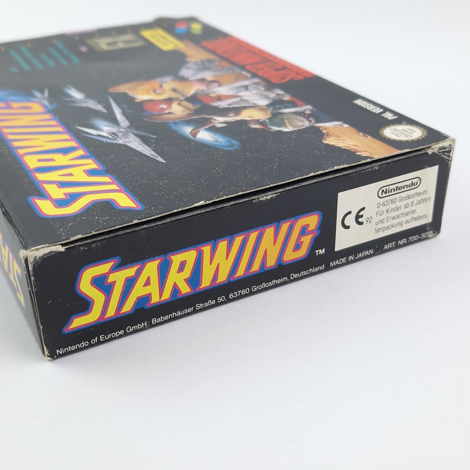 Super Nintendo Spiel : Starwing - OVP Anleitung Modul | Snes Pal Game