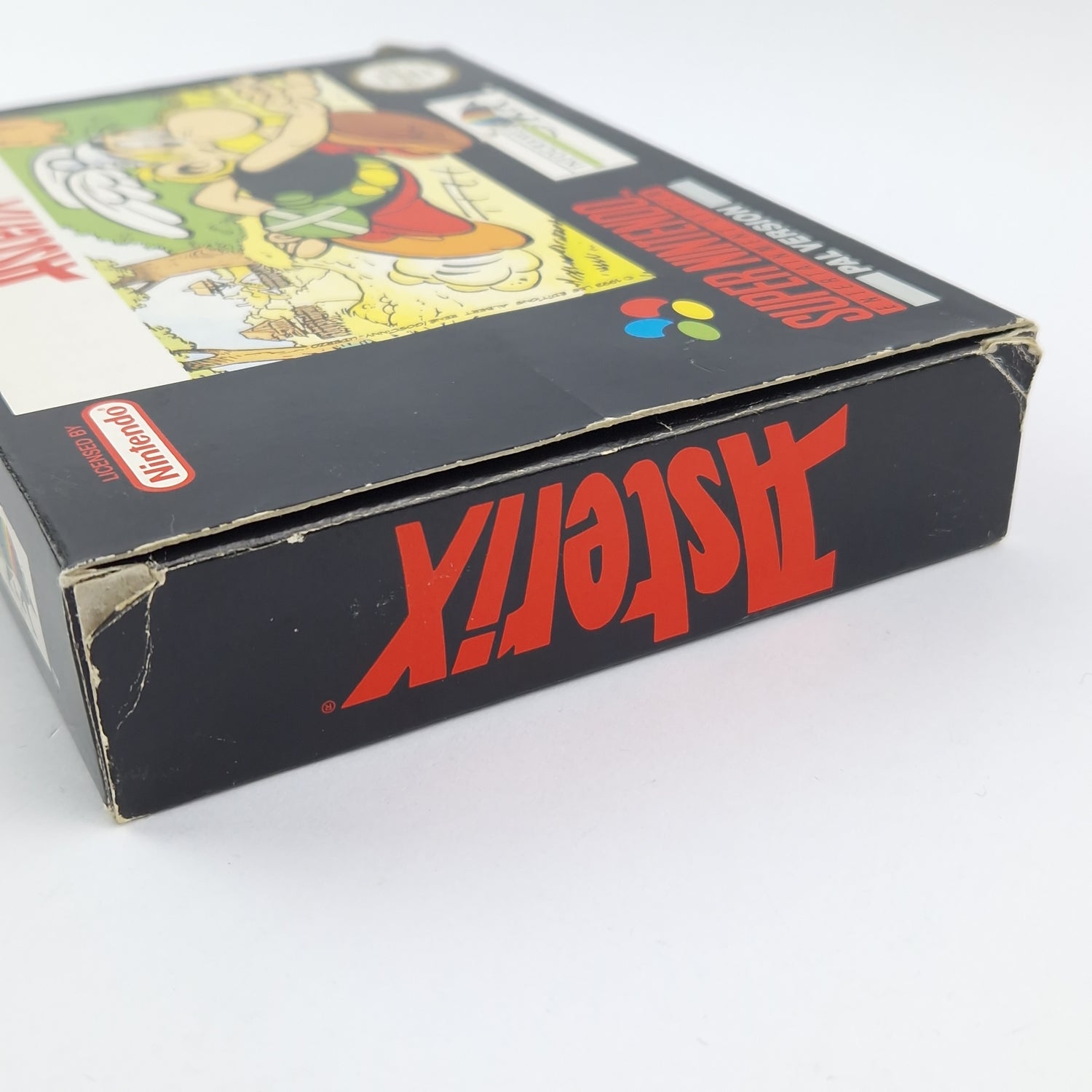 Super Nintendo Spiel : Asterix mit Poster - OVP Anleitung Modul  Snes Pal Game